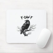 F Caw F Trendiger moderner Stil Mousepad (Mit Mouse)