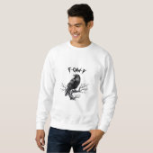 F Caw F Trendiger moderner Stil Sweatshirt (Vorne ganz)