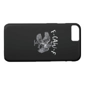 F-Caw-F Trendy Casual Case-Mate iPhone Hülle (Rückseite (Horizontal))