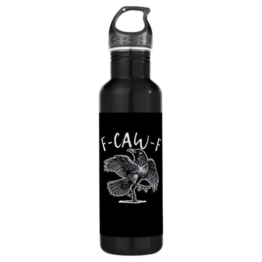 F-Caw-F Trendy Casual Edelstahlflasche (Vorderseite)
