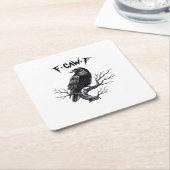 F Caw F Trendy Modern Style Rechteckiger Pappuntersetzer (angewinkelt)