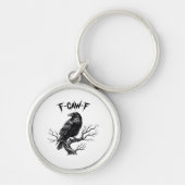 F Caw F Trendy Modern Style Schlüsselanhänger (Vorne)
