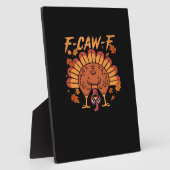 F Caw F Turkey Thanksgiving Fotoplatte (Seite)