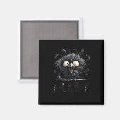 F-Caw-F Vogel Lustig Trendig Einzigartig Magnet (Vorderseite/Rückseite)