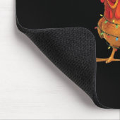 F-Caw-F Weihnachtsessenziell für Hühner Mousepad (Ecke)