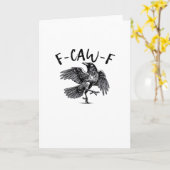 F Caw F Wesentlich Klassisch Ästhetisch Karte (Gelbe Blume)