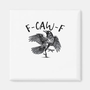 F Caw F Wesentlich Klassisch Ästhetisch Magnet