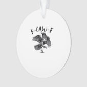 F Caw F Wesentlich Klassisch Ästhetisch Ornament (Vorderseite)
