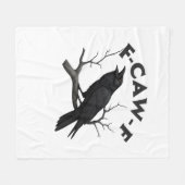 F Caw F Wesentliche Kreative Ästhetik Fleecedecke (Vorderseite (Horizontal))