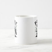 F-Caw-F Wesentlicher lustiger Spruch Kaffeetasse (Mittel)