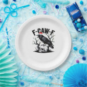 F-Caw-F Wesentlicher lustiger Spruch Pappteller (Party)
