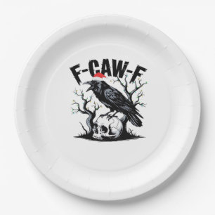 F-Caw-F Wesentlicher lustiger Spruch Pappteller