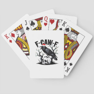 F-Caw-F Wesentlicher lustiger Spruch Spielkarten