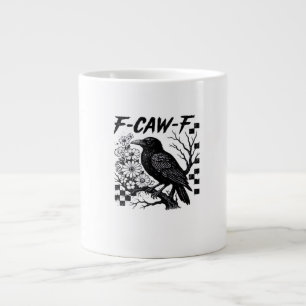 F Caw F Wesentlicher Lustiger Trendiger Stil Jumbo-Tasse
