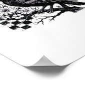 F Caw F Wesentlicher Lustiger Trendiger Stil Poster (Ecke)