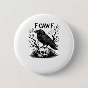 F Caw F Wesentlicher Vintage-Cool-Look Button