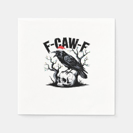 F-Caw-F Wesentliches lustiges Zitat Serviette (Vorderseite)