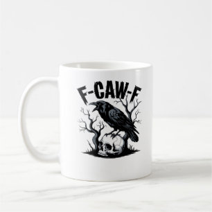 F Caw F Wesentliches Minimales Sauberes Design Kaffeetasse
