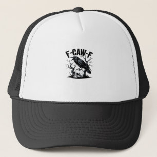 F Caw F Wesentliches Minimales Sauberes Design Truckerkappe
