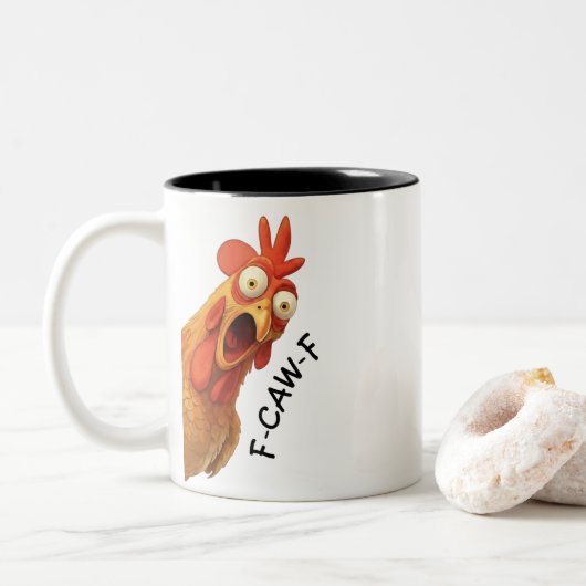 F-CAW-F ZWEIFARBIGE TASSE (Mit Donut)