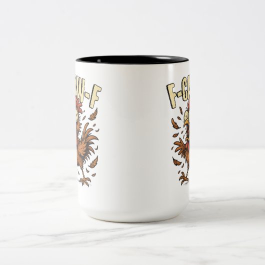 F-CAW-F ZWEIFARBIGE TASSE (Mittel)