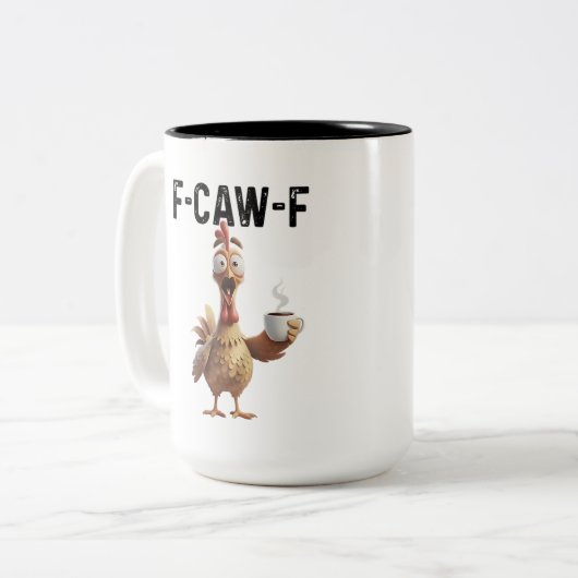 F CAW F ZWEIFARBIGE TASSE (Vorderseite Links)