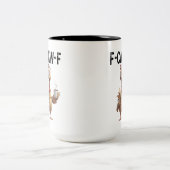 F CAW F ZWEIFARBIGE TASSE (Mittel)