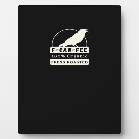 F-Caw-Fee Organic Style Classic Fotoplatte (Vorderseite)