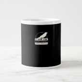 F-Caw-Fee Organic Style Klassiker Jumbo-Tasse (Vorderseite)