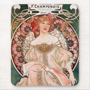 F. Champenois Imprimeur Editeur Mousepad