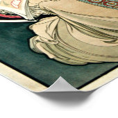 F. Champenois von Alphonse Mucha Poster (Ecke)