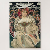 F. Champenois von Alphonse Mucha Puzzle (Vertikal)