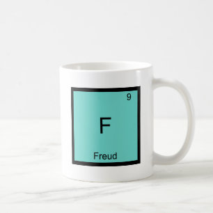 F - Chemie-Element-Symbol-T - Shirt Freud lustiger Kaffeetasse