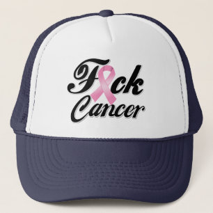 F*CK Brustkrebs-Shirts Truckerkappe