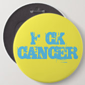 F*ck Cancer Abzeichen Button (Vorne & Hinten)