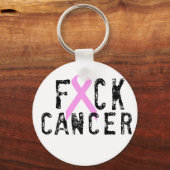 F*CK Cancer Schlüsselanhänger (Vorderseite)