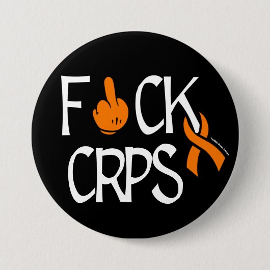 F#CK CRPS BUTTON (Vorderseite)
