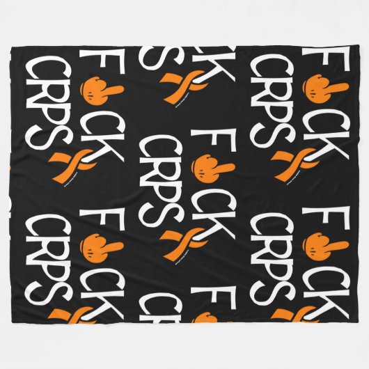 F#CK CRPS FLEECEDECKE (Vorderseite (Horizontal))