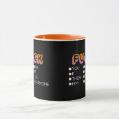 F*ck dir, sie, ihn, sie Tasse (Zentrum)