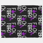 F#CK FIBRO FLEECEDECKE (Vorderseite (Horizontal))
