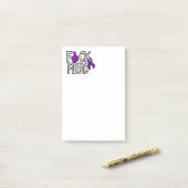 F#CK FIBRO POST-IT KLEBEZETTEL (Auf Schreibtisch)