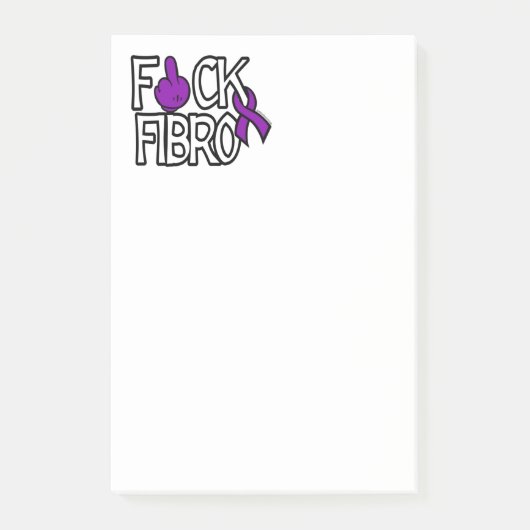 F#CK FIBRO POST-IT KLEBEZETTEL (Vorderseite)