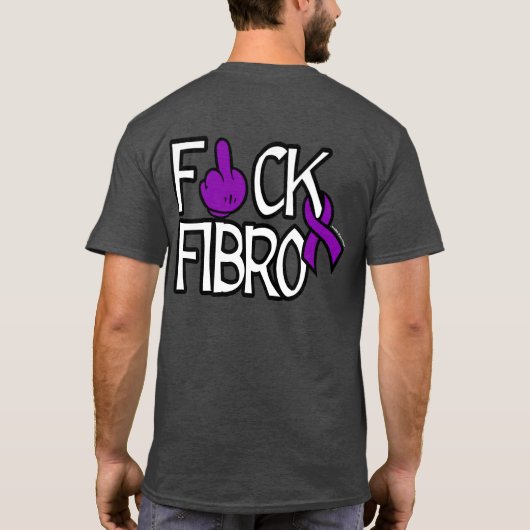 F#CK FIBRO T-Shirt (Rückseite)