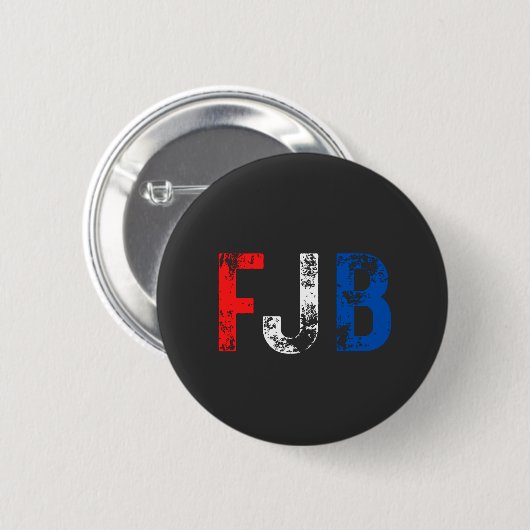 F*ck Joe Biden! FJB Button (Vorne & Hinten)