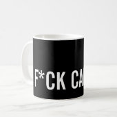 F*ck-Krebs Kaffeetasse (Vorderseite Links)