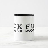 F@ck Krieg Tasse (Zentrum)
