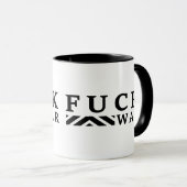 F@ck Krieg Tasse (VorderseiteRechts)