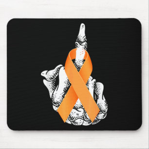 F%ck Leukämie Krebs Mittelfinger Leukämie Awaren Mousepad