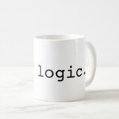 f#ck Logik. Tasse (VorderseiteRechts)