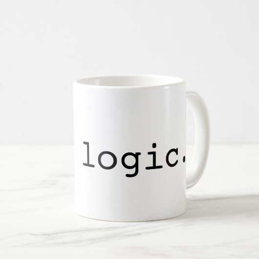 f#ck Logik. Tasse (VorderseiteRechts)